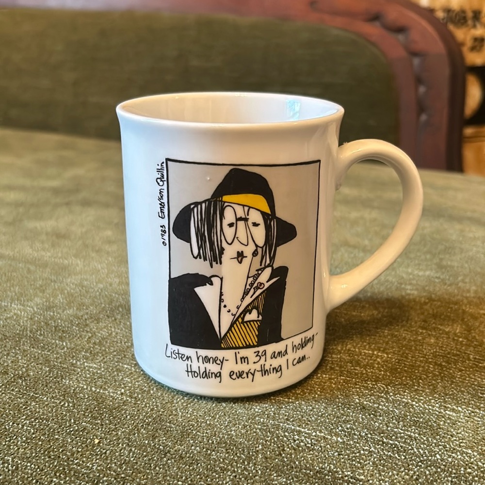 Vintage 1983 Emerson Quillin Coffee Mug